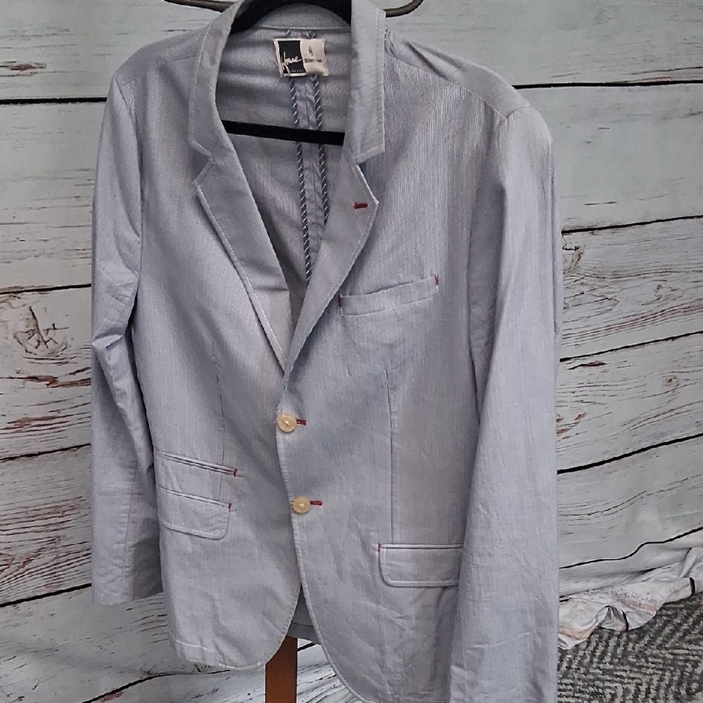Howe CREATES Workforce Blue Striped Blazer